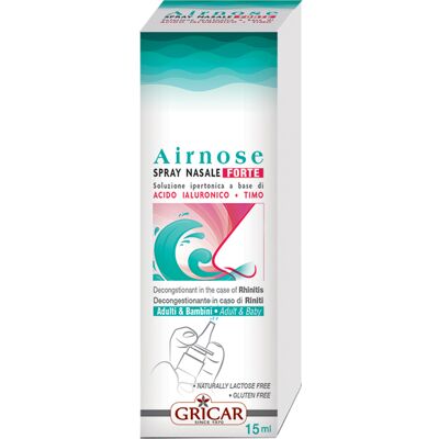 GRICAR CHEMICAL Srl AIRNOSE SPRAY 15ML GRICAR CHEMICAL Srl AIRNOSE SPRAY 15ML