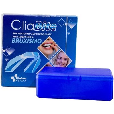 BUDETTA FARMA Srl Budetta Farma, Cliabite Bite Anatomico Automodellante Anti-Bruxismo, 1 Pezzo BUDETTA FARMA Srl Budetta Farma, Cliabite Bite Anatomico Automodellante Anti-Bruxismo, 1 Pezzo