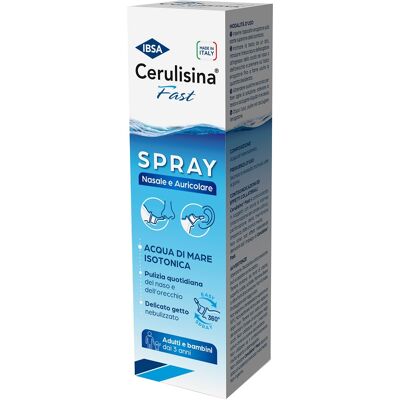 IBSA FARMACEUTICI ITALIA Srl Cerulisina Fast N/o Spray100ml IBSA FARMACEUTICI ITALIA Srl Cerulisina Fast N/o Spray100ml