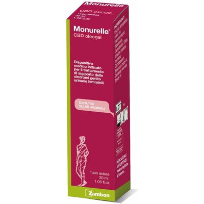 Zambon MONURELLE CBD OLEOGEL 30ML Zambon MONURELLE CBD OLEOGEL 30ML