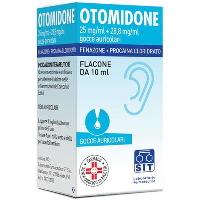 SIT LABORATORIO FARMAC. Srl Otomidone Gocce Auricolari 10ml - Soluzione per Problemi Auricolari SIT LABORATORIO FARMAC. Srl Otomidone Gocce Auricolari 10ml - Soluzione per Problemi Auricolari