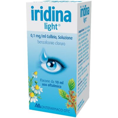 Iridina Light Disinfettante Oculare Cloruro di Benzalconio - 10ml Iridina Light Disinfettante Oculare Cloruro di Benzalconio - 10ml