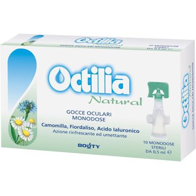 IBSA FARMACEUTICI ITALIA SRL Octilia Natural Gocce Occhi - 10 Flaconcini Monodose IBSA FARMACEUTICI ITALIA SRL Octilia Natural Gocce Occhi - 10 Flaconcini Monodose