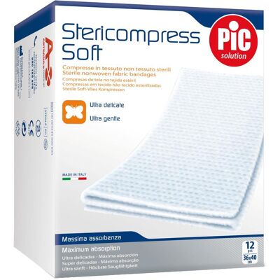Pikdare Garza Compressa - Tessuto Non Tessuto - 7,5x7,5cm - Confezione da 12 Pikdare Garza Compressa - Tessuto Non Tessuto - 7,5x7,5cm - Confezione da 12
