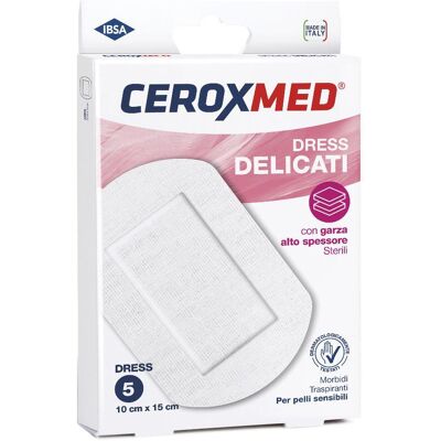Nova Argentia Srl Ceroxmed Garza di Alta Spessore per Ferite - 10x15cm Nova Argentia Srl Ceroxmed Garza di Alta Spessore per Ferite - 10x15cm