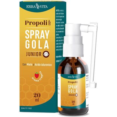 Erba Vita Propoli EVSP Junior Spray Gola, 20 ml Erba Vita Propoli EVSP Junior Spray Gola, 20 ml