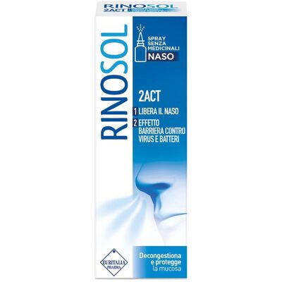 Rinosol Spray Nasale Naturale - Sollievo dalla Congestione Rinosol Spray Nasale Naturale - Sollievo dalla Congestione