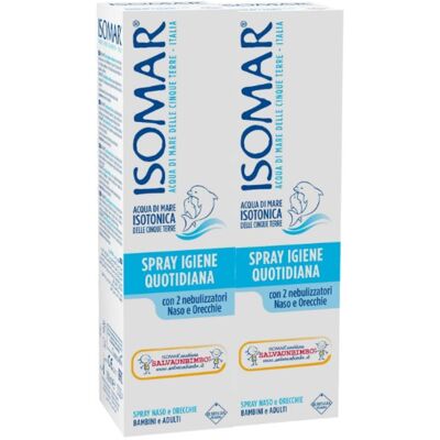 EURITALIA PHARMA (div.CoSWELL) Isomar Naso Spray Ig Quot2pz EURITALIA PHARMA (div.CoSWELL) Isomar Naso Spray Ig Quot2pz
