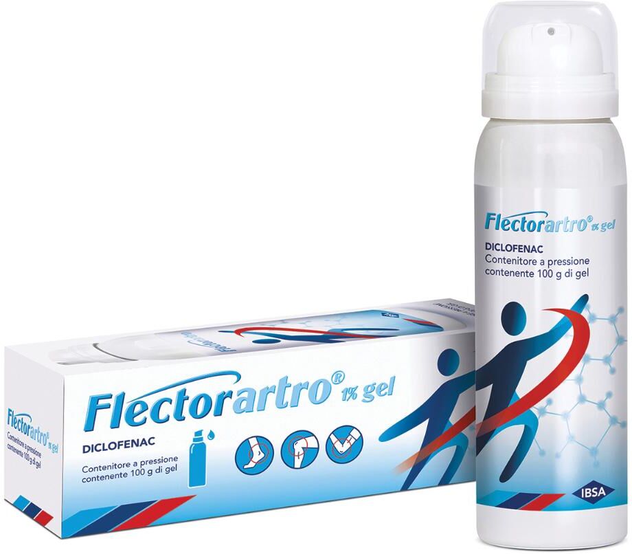 Ibsa Farmaceutici Italia Srl FLECTORARTRO GEL 100G 1% PRESSURIZZATO