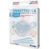 Fidia Farmaceutici Spa Connettivina - Cerotto Hitech 10x10cm 4 Pezzi - Trattamento per la Guarigione delle Ferite