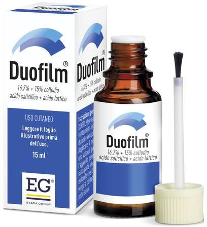 Farmed Srl Duofilm 16,7% + 15% Trattamento Topico di Verruche, Calli e Duroni – 15ml 1 Farmed Srl Duofilm 16,7% + 15% Trattamento Topico di Verruche, Calli e Duroni – 15ml