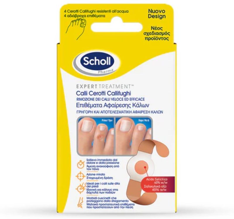 Dr. Scholl Cerotti Polymer Gel Callif 2135 - Trattamento Efficace per Calli e Vesciche 1 Dr. Scholl Cerotti Polymer Gel Callif 2135 - Trattamento Efficace per Calli e Vesciche