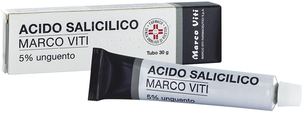 Marco Viti Farmaceutici Spa MV, Acido Salicilico 5% Unguento, 30 g