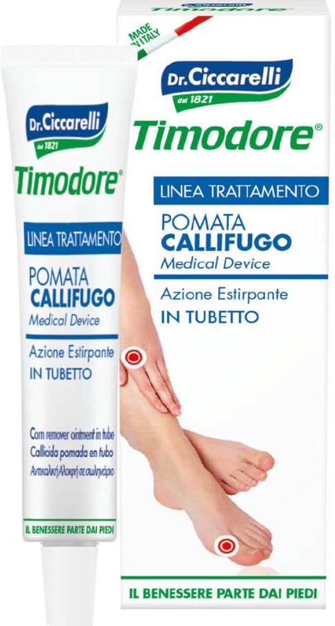 ciccarelli Timodore Callifugo Pomata Calli e Duroni Tubo 5 ml 1 ciccarelli Timodore Callifugo Pomata Calli e Duroni Tubo 5 ml