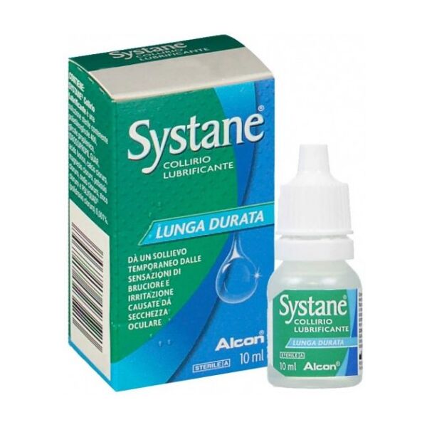 alcon italia spa systane collirio lubrificante lunga durata 10ml - sollievo dalla secchezza oculare