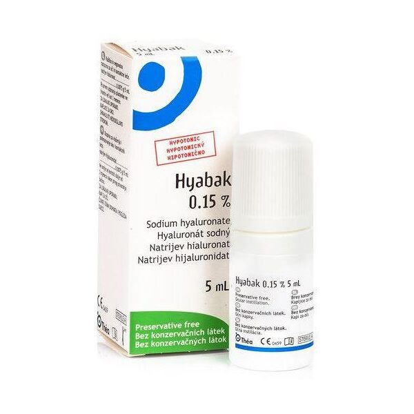 thea farma - hyabak soluzione oftalmica 5ml