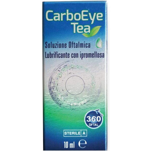 360 oftal srl carboeye tea soluzione oftalmica 10ml - rimedio naturale per la salute degli occhi