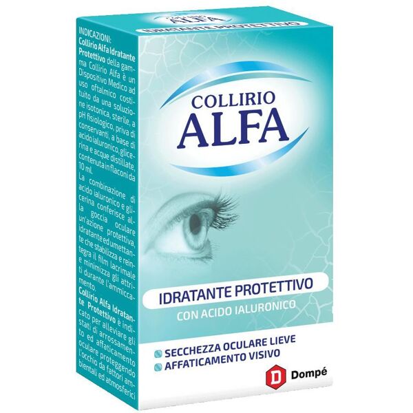 dompe' farmaceutici spa alfa collirio idrat 10ml