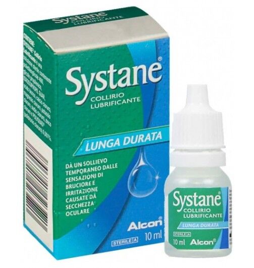 alcon italia spa systane collirio lubrificante lunga durata 10ml - sollievo dalla secchezza oculare