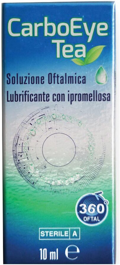 360 oftal srl carboeye tea soluzione oftalmica 10ml - rimedio naturale per la salute degli occhi