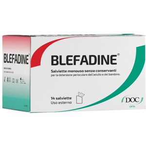 Doc Generici Srl Blefadine - 14 Salviette Monouso Per La Pulizia Degli Occhi