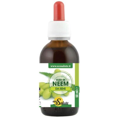 SPAZIO ECOSALUTE Srl Olio di Neem da Semi 50ml - Olio Puro per Pelle Problematiche e Multiuso SPAZIO ECOSALUTE Srl Olio di Neem da Semi 50ml - Olio Puro per Pelle Problematiche e Multiuso