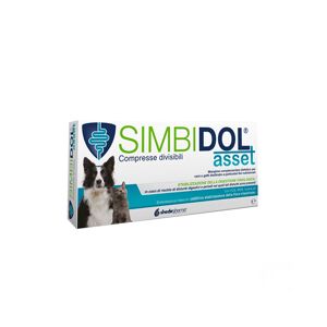 Shedir Pharma Srl Unipersonale Simbidol Asset Integratore per Gonfiore Cani e Gatti 120 Compresse Divisibili - Soluzione Naturale per Ridurre il Gonfiore Addominale