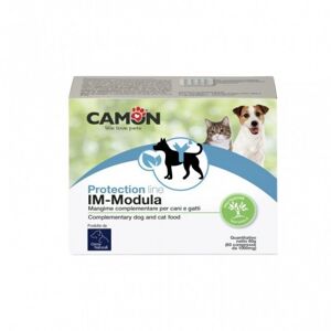 Camon Spa Im-Modula Mangime Complementare per Cani e Gatti 60 Compresse - Supporto Immunitario e Benessere