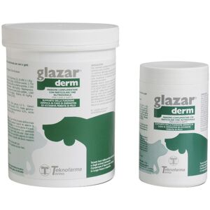 Teknofarma Srl Glazar-Derm per Cani e Gatti 500g - Integratore per la Salute della Pelle e del Mantello