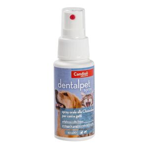 Candioli Ist.Profil.E Farm.Spa Dentalpet Spray Orale per Cani e Gatti 50ml - Pulizia Dentale Efficace