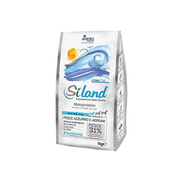 aurora biofarma vet siland linea diet alimento a base di pesce per cani adulti taglia piccola 1kg - cura nutrizionale