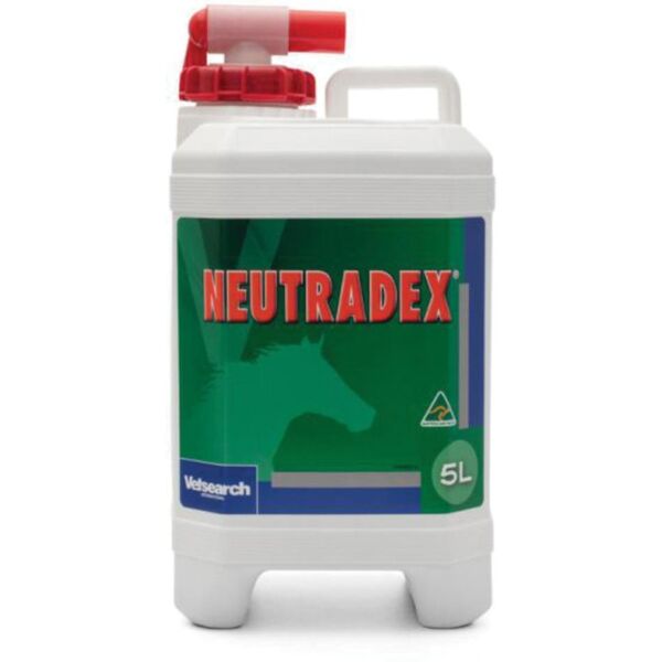 equality srl neutradex per equini 5 litri - integratore nutrizionale per cavalli, marca neutradex