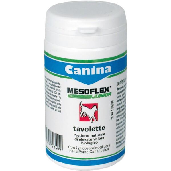 canina pharma gmbh mesoflex junior 60 tavolette per articolazioni e ossa per cuccioli - integratore di alta qualità per la salute articolare dei cuccioli