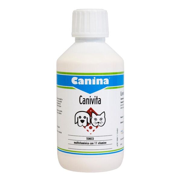 canina pharma gmbh canivita mangime complementare 250ml per cani e gatti - integratore nutrizionale di qualità