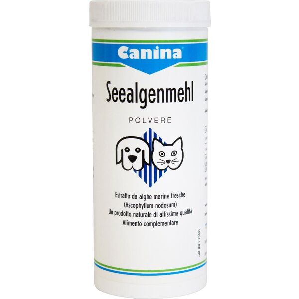 canina pharma gmbh seealgen polvere integratore alimentare per cani 250g - supporto alla salute e vitalità