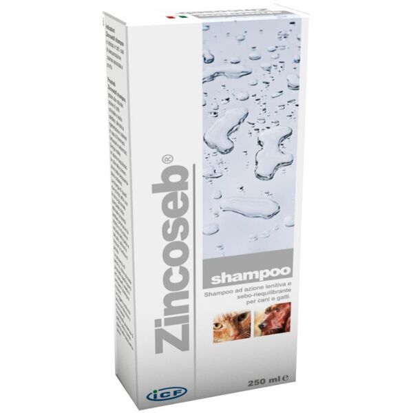 nextmune italy srl zincoseb shampoo 250ml - shampoo dermatologico per cani e gatti