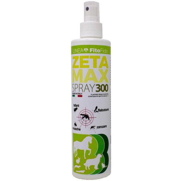 trebifarma srl zetamax pump repellente spray 300ml - repellente antizanzare per esterno - protezione duratura