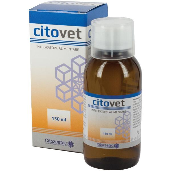 citozeatec citovet integratore veterinario per la digestione 150ml - supporto completo per il benessere gastrointestinale del tuo animale domestico