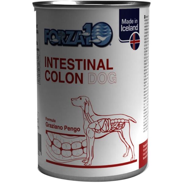 sanypet spa forza10 intestinal colon cibo umido cani adulti 390g - alimento digestivo di qualità superiore per cani