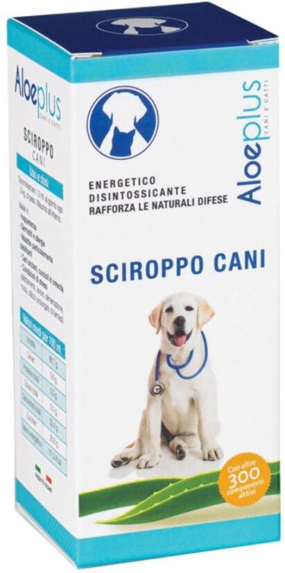 hdr srl aloeplus sciroppo energetico disintossicante per cani 150ml - integratore energia e benessere