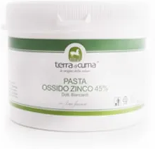 tdc technology dedic. to c.srl terra di cuma ossido di zinco 45% per equini sportivi 500g - integratore per la cura della pelle e delle unghie dei cavalli