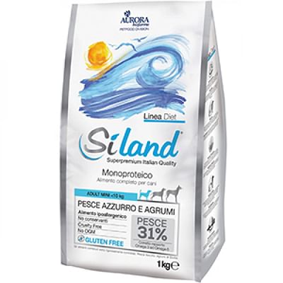 aurora biofarma vet siland linea diet alimento a base di pesce per cani adulti taglia piccola 1kg - cura nutrizionale