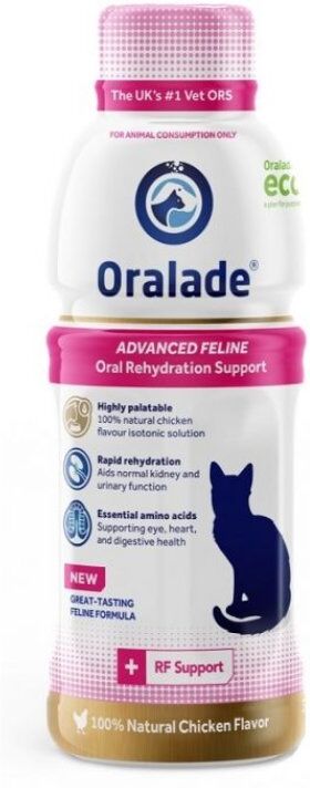 macahl animal health oralade supporto avanzato feline +rf per gatti 330ml - integratore per la salute renale e idratazione dei gatti