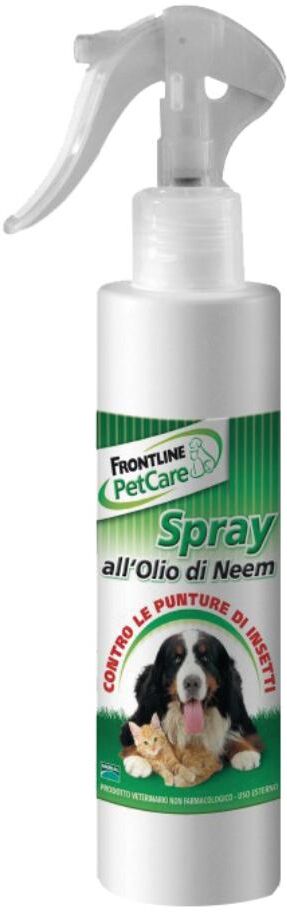 boehringer vet frontline frontline spray antipulci per cani e gatti 250ml - protezione efficace e duratura contro le pulci