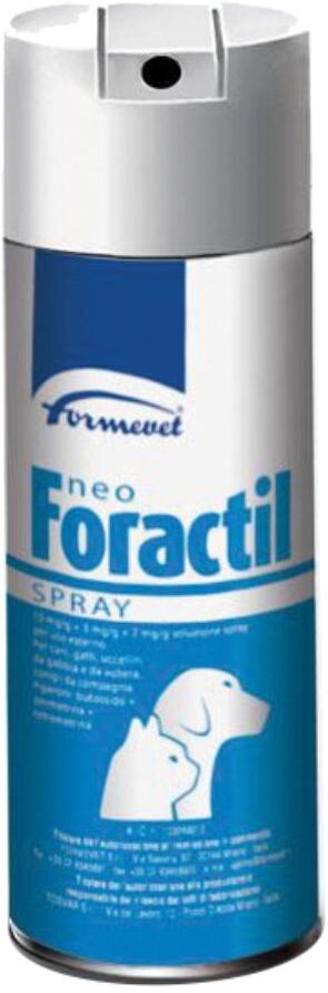 formevet srl neo foractil spray 200ml - insetticida acaricida per cani e gatti