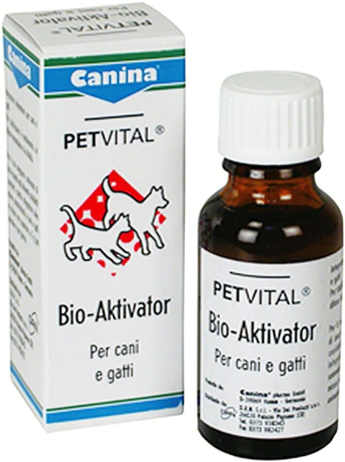 canina pharma gmbh bioaktivator gocce 20ml - integratore per carenze del sistema immunitario, anemie, astenia e stanchezza psicofisica