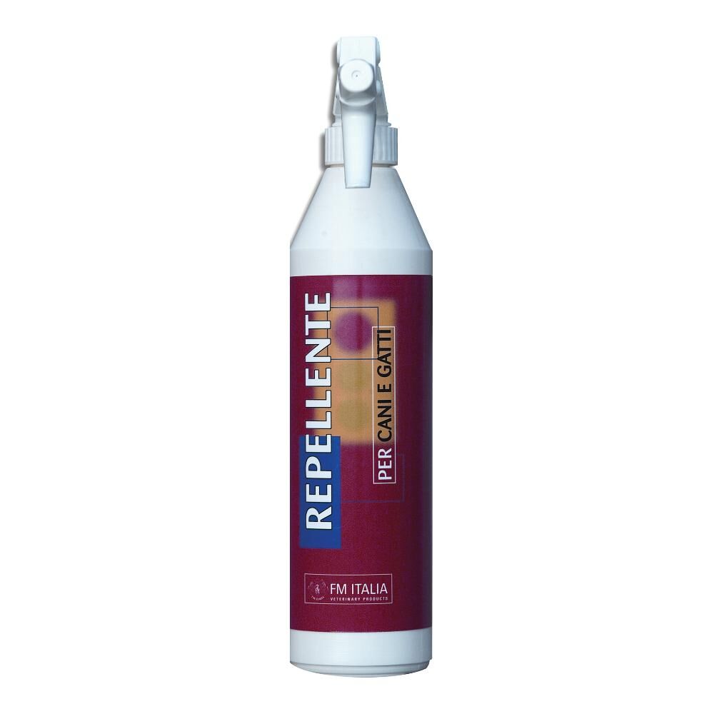 fm italia group srl repellente cani gatti spray 500ml - protezione efficace per interni ed esterni