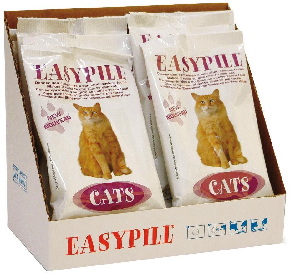 easypill cats bocconcini per somministrare farmaci al gatto 40g - soluzione pratica per la terapia del tuo gatto