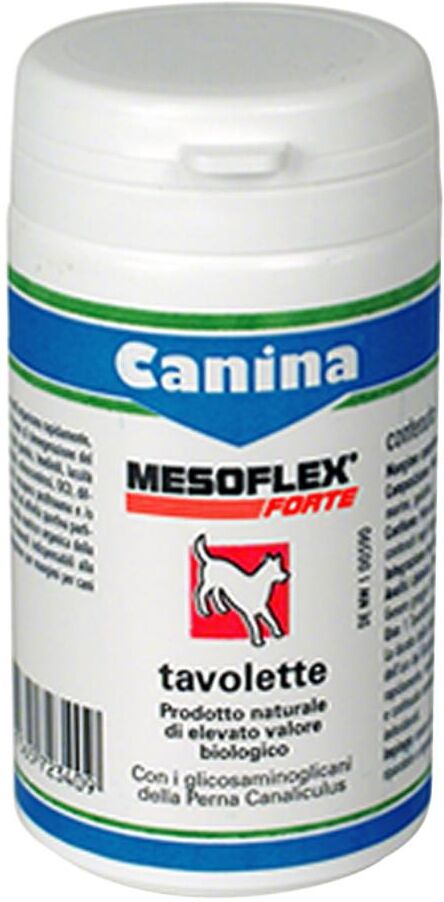 canina pharma gmbh mesoflex forte 120 tavolette per articolazioni e ossa per cani - integratore di alta qualità per la salute articolare