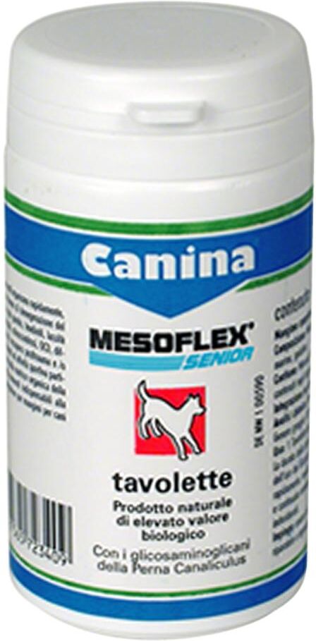 canina pharma gmbh mesoflex senior 30 tavolette per articolazioni e ossa per cani anziani - integratore di alta qualità per la salute articolare dei cani in età avanzata